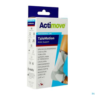 Sie sehen eine Packung Actimove Aktivbandage Talomotion Rechts M 7348714 1st, Produktbild: 02 Actimove Aktivbandage Talomotion Rechts M 7348714 1st, A-Nr.: 5060018 - 02