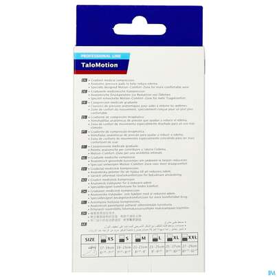 Sie sehen eine Packung Actimove Aktivbandage Talomotion Rechts M 7348714 1st, Produktbild: 04 Actimove Aktivbandage Talomotion Rechts M 7348714 1st, A-Nr.: 5060018 - 04