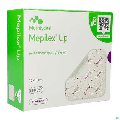 Schaumverband Mepilex/silikon Up 10x10cm 10st, A-Nr.: 5900122 - 02