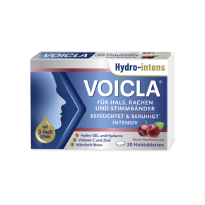 VOICLA® Hydro-intens Halstabletten Kirsch-Menthol, A-Nr.: 5940216 - 01