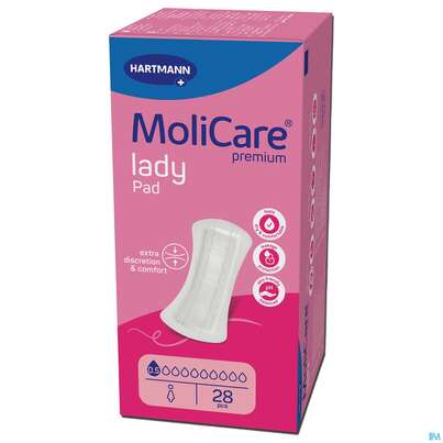 Inkontinenz Molicare Premium/lady Pad Tropfen 0,5 28st, A-Nr.: 4918574 - 03