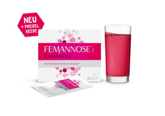 Sie sehen eine Packung FEMANNOSE® F, Produktbild: 04 FEMANNOSE® F, A-Nr.: 5955494 - 04