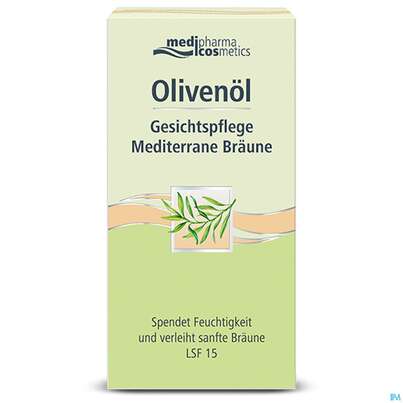 Sie sehen eine Packung Oliven Oel Dr.theiss Gesichtspflege Mediterrane Braeune 50ml, Produktbild: 02 Oliven Oel Dr.theiss Gesichtspflege Mediterrane Braeune 50ml, A-Nr.: 3748615 - 02
