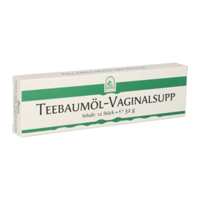TEEBAUMÖL VAGINALSUPPOSITORIEN ST. SEVERIN 12 ST, A-Nr.: 2983194 - 01