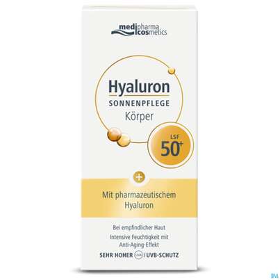Sonnenprodukte Hyaluron Sonnenpflege Koerper Lsf50+ 150ml, A-Nr.: 4624312 - 02