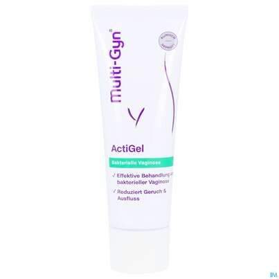 Sie sehen eine Packung Multi-gyn Actigel 50ml, Produktbild: 01 Multi-gyn Actigel 50ml, A-Nr.: 2311543 - 01