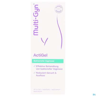Sie sehen eine Packung Multi-gyn Actigel 50ml, Produktbild: 03 Multi-gyn Actigel 50ml, A-Nr.: 2311543 - 03