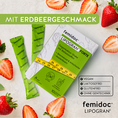 Sie sehen eine Packung femidoc® LIPOGRAN® FORTE, Produktbild: 06 femidoc® LIPOGRAN® FORTE, A-Nr.: 5859201 - 06