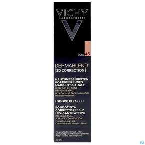 Vichy Dermablend 3d Coverflow 45 Gold 30ml, A-Nr.: 4436013 - 01