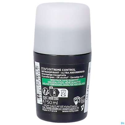 Vichy Homme Deo Extreme 72h Int.regulierend 50ml, A-Nr.: 3724388 - 05