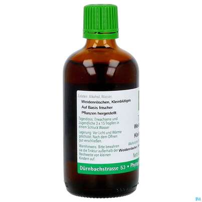 Weidenroeschen Kleinbluetiges/tinktur Epilobium Angustifolium Phytopharma 100ml, A-Nr.: 5393228 - 03