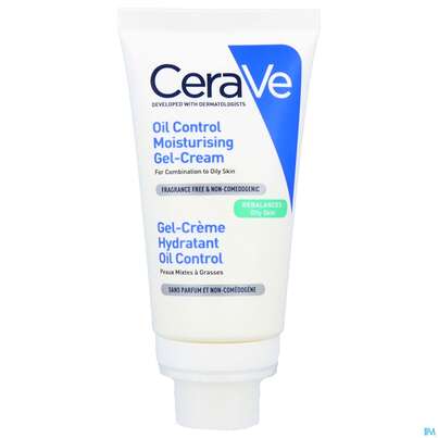 Sie sehen eine Packung Cerave Feuchtigkeitsspendend Gel-creme Mattierend 52ml, Produktbild: 09 Cerave Feuchtigkeitsspendend Gel-creme Mattierend 52ml, A-Nr.: 5882281 - 09