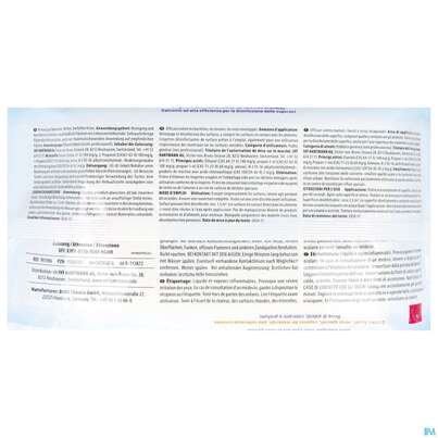 Sie sehen eine Packung Desinfektionstuecher Sterillium/surface Wipes Flaechendesinfektion 60st, Produktbild: 03 Desinfektionstuecher Sterillium/surface Wipes Flaechendesinfektion 60st, A-Nr.: 5922081 - 03