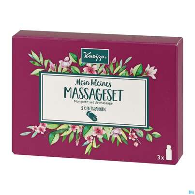 Sie sehen eine Packung Kneipp Geschenkpackung Mein Kleines Massageset 3x 20ml 91530 1pk, Produktbild: 02 Kneipp Geschenkpackung Mein Kleines Massageset 3x 20ml 91530 1pk, A-Nr.: 4899718 - 02