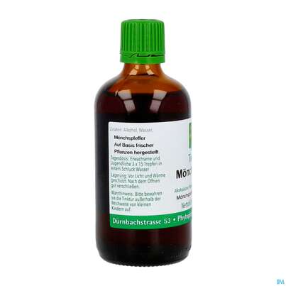 Sie sehen eine Packung Moenchspfeffer Tinktur Agnus Castus Phytopharma 100ml, Produktbild: 04 Moenchspfeffer Tinktur Agnus Castus Phytopharma 100ml, A-Nr.: 5393406 - 04