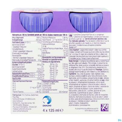 Nutrini/drink Flasche Comp Multifibre 125ml Erdbeere 4st, A-Nr.: 5857627 - 04