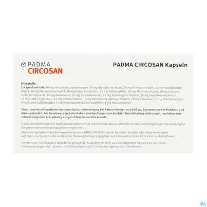 Padma Circosan Kapseln 60st, A-Nr.: 3780872 - 04