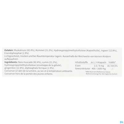 Padma Kapseln Cogniben Konzentration 60st, A-Nr.: 5664466 - 05