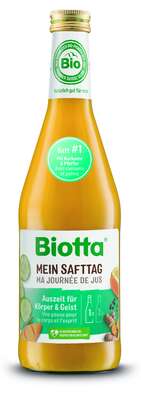 Sie sehen eine Packung Biotta Mein Safttag #1 Bio, Produktbild: 01 Biotta Mein Safttag #1 Bio, A-Nr.: 5620931 - 01