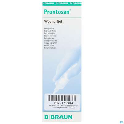 Sie sehen eine Packung Prontosan Wundreinigungsgel Bra 30ml, Produktbild: 03 Prontosan Wundreinigungsgel Bra 30ml, A-Nr.: 3035743 - 03