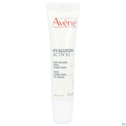 Sie sehen eine Packung Avene Hyaluron Activ B3 Augencreme 15ml, Produktbild: 12 Avene Hyaluron Activ B3 Augencreme 15ml, A-Nr.: 5693410 - 12