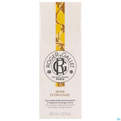 Sie sehen eine Packung Roger&gallet Bois D'orange Duftendes Wohlfühl-wasser 100ml, Produktbild: 04 Roger&gallet Bois D'orange Duftendes Wohlfühl-wasser 100ml, A-Nr.: 5668889 - 04
