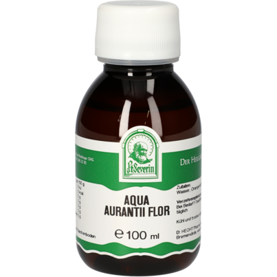 Sie sehen eine Packung AQUA AURANTII FLOR 100ML, Produktbild: 01 AQUA AURANTII FLOR 100ML, A-Nr.: 5061182 - 01