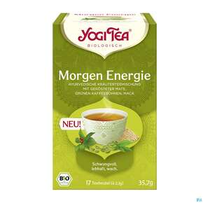 Yogi Tea Bio Morgen Energie 35,7g 17st, A-Nr.: 5879379 - 01