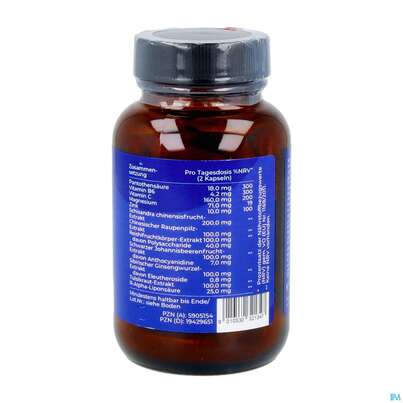 Sie sehen eine Packung Vita Libra Kapseln Corticolibra 60st, Produktbild: 05 Vita Libra Kapseln Corticolibra 60st, A-Nr.: 5905154 - 05