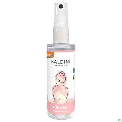 Sie sehen eine Packung Taoasis Baldini Aura +bodyspray Fuer Mich 30ml, Produktbild: 02 Taoasis Baldini Aura +bodyspray Fuer Mich 30ml, A-Nr.: 5791213 - 02