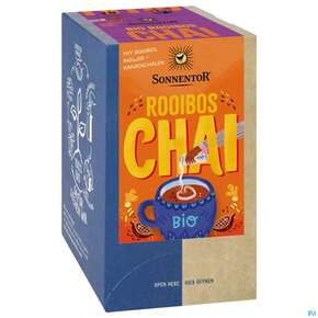 Sonnentor Tee/aufgussbeutel Bio Rooibos Chai 02340 18st, A-Nr.: 5913308 - 01