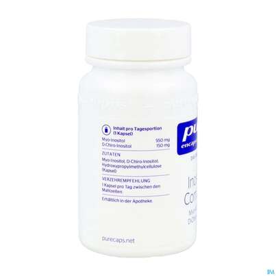 Sie sehen eine Packung Pure Encapsulations Kapseln Inositol Complex Inc3a 30st, Produktbild: 02 Pure Encapsulations Kapseln Inositol Complex Inc3a 30st, A-Nr.: 5807836 - 02