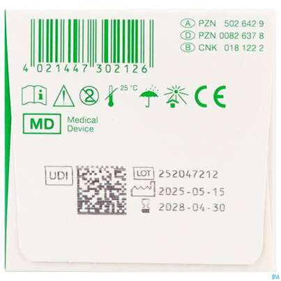Pflasterbinden Porelast Laengselast.ungedehnt 2,5mx 10cm 1st, A-Nr.: 5026429 - 05