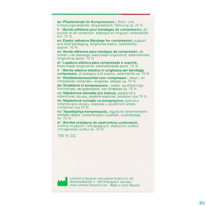 Pflasterbinden Porelast Laengselast.ungedehnt 2,5mx 10cm 1st, A-Nr.: 5026429 - 08