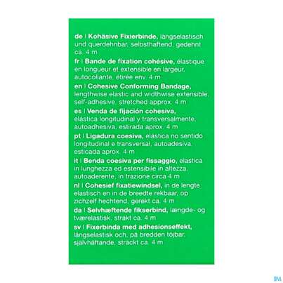 Fixierbinden Mollelast Haft Weiss 4mx 8cm 1st, A-Nr.: 1767666 - 06