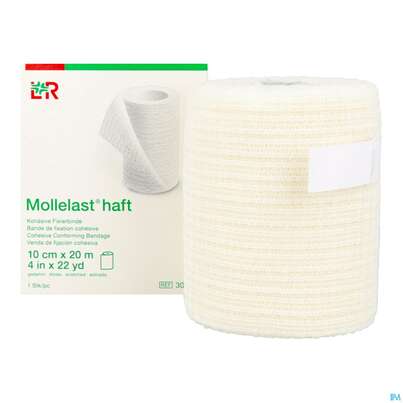 Fixierbinden Mollelast Haft Weiss 20mx 10cm 1st, A-Nr.: 1767726 - 12
