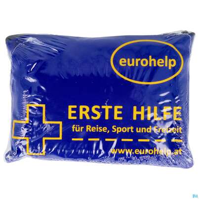 Erste Hilfe Eurohelp Mobiles Reiseset/sport Gr.185x130mm Blau +inha 1st, A-Nr.: 3840947 - 01