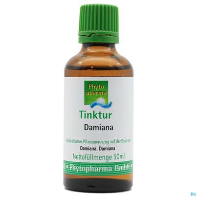 Damiana Tinktur Phytopharma 50ml, A-Nr.: 3107566 - 02