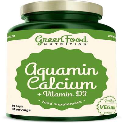 GreenFood Nutrition Aquamin + Vitamin D3 60 Kapseln, A-Nr.: 5634732 - 01