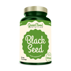 GreenFood Nutrition Black Seed – Schwarzkümmel 90 Kapseln, A-Nr.: 5634643 - 01