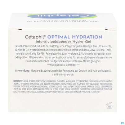 Cetaphil Optimal Hydration Hydro-gel Intensiv Belebend 48g, A-Nr.: 5698910 - 04
