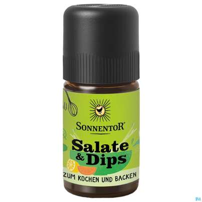 Sie sehen eine Packung Sonnentor Aetherisches Gewuerzoel Salate +dips Bio Neu 17008 5ml, Produktbild: 02 Sonnentor Aetherisches Gewuerzoel Salate +dips Bio Neu 17008 5ml, A-Nr.: 5964286 - 02