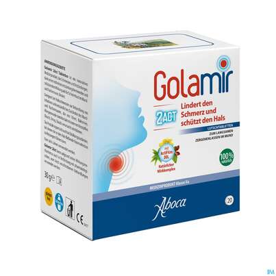 Aboca Golamir 2act Lutschtabl Ab 6 Jahren Halsschmerzen 20st, A-Nr.: 5571888 - 03
