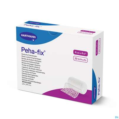 Sie sehen eine Packung Elastische Binden Peha-fix Fixierbinde 4mx 4cm 1st, Produktbild: 04 Elastische Binden Peha-fix Fixierbinde 4mx 4cm 1st, A-Nr.: 4902797 - 04