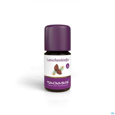 Sie sehen eine Packung Aetherische Oele Taoasis Bio Latschenkiefer 5ml, Produktbild: 04 Aetherische Oele Taoasis Bio Latschenkiefer 5ml, A-Nr.: 4372603 - 04