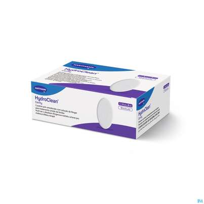 Sie sehen eine Packung Hydroclean Wundkissen Cavity Oval 4x 8cm 10st, Produktbild: 03 Hydroclean Wundkissen Cavity Oval 4x 8cm 10st, A-Nr.: 5310633 - 03