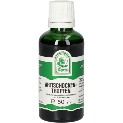 Sie sehen eine Packung ARTISCHOCKEN TROPFEN 50 ML, Produktbild: 01 ARTISCHOCKEN TROPFEN 50 ML, A-Nr.: 4312015 - 01