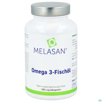 Omega -3 Fischoel Kapseln Melasan 500mg 180st, A-Nr.: 2796204 - 02