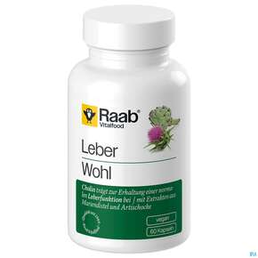 Leberwohl Kapseln Raab 60st, A-Nr.: 5870881 - 01