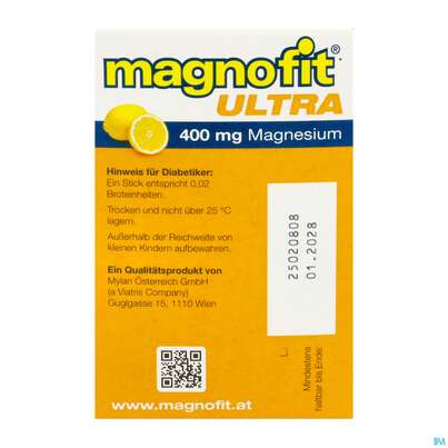Magnofit Ultra 400mg Stick 30st, A-Nr.: 5833472 - 08